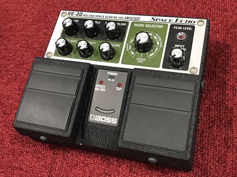 BOSS RE-20 SPACE ECHO エフェクター 買取